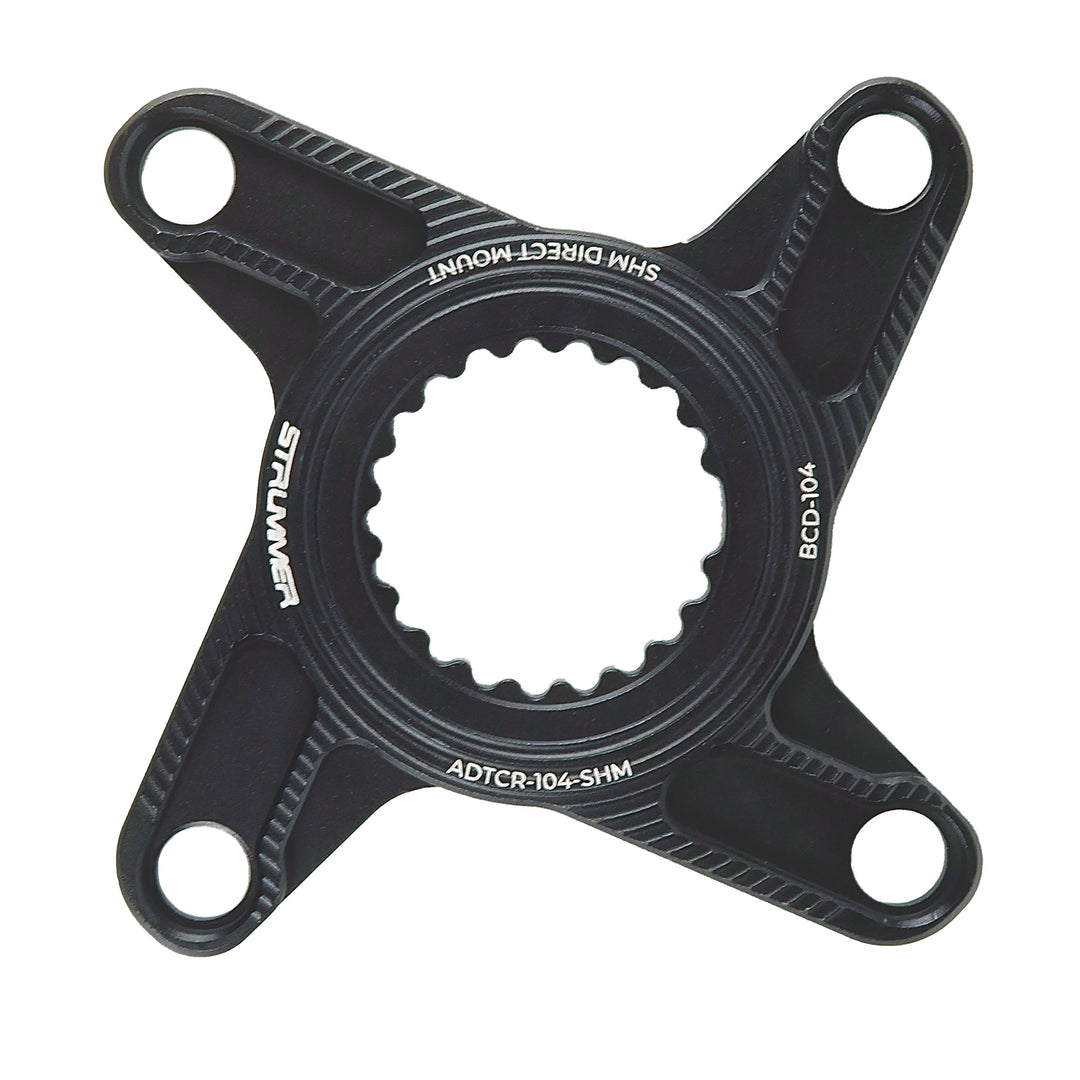 Strummer ADTCR-104-SHM Chainring Adaptor for Shimano Direct Mount