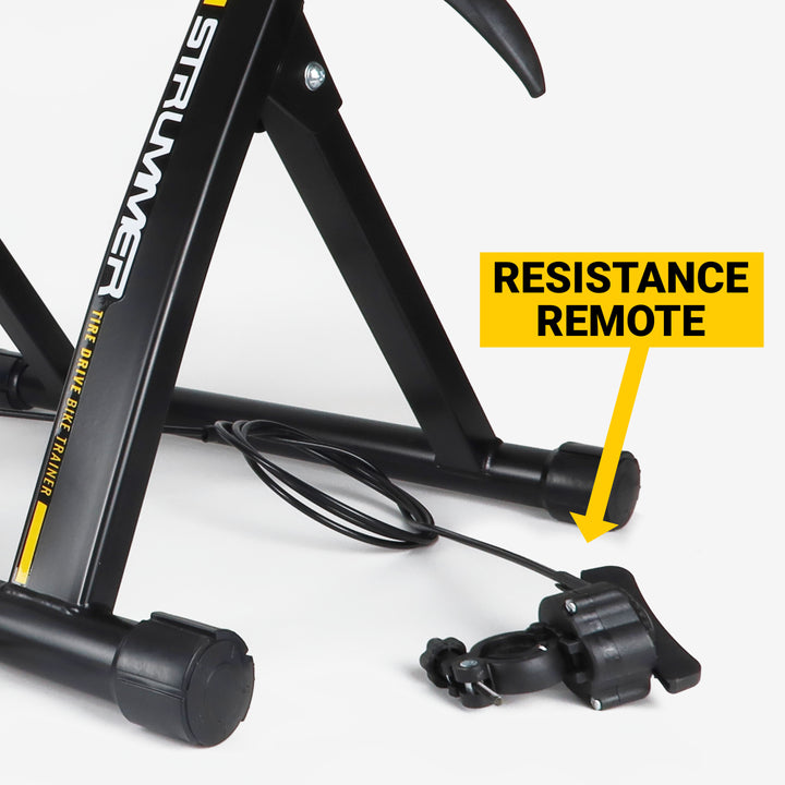 Strummer BT-8 Magnetic Resistance Indoor Bike Trainer na may Remote (18"-20")