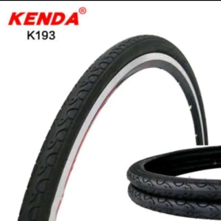 Ban Luar Kenda 20 x 1.50 K193 Black-White BL-00254BKWH
