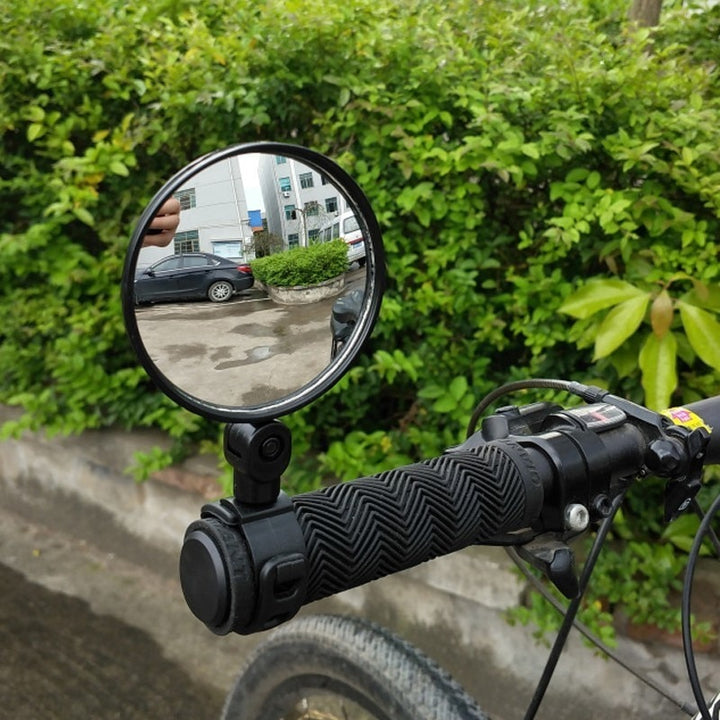 Bike Mirror (Spion Sepeda) Plastic Universal [ Black ]