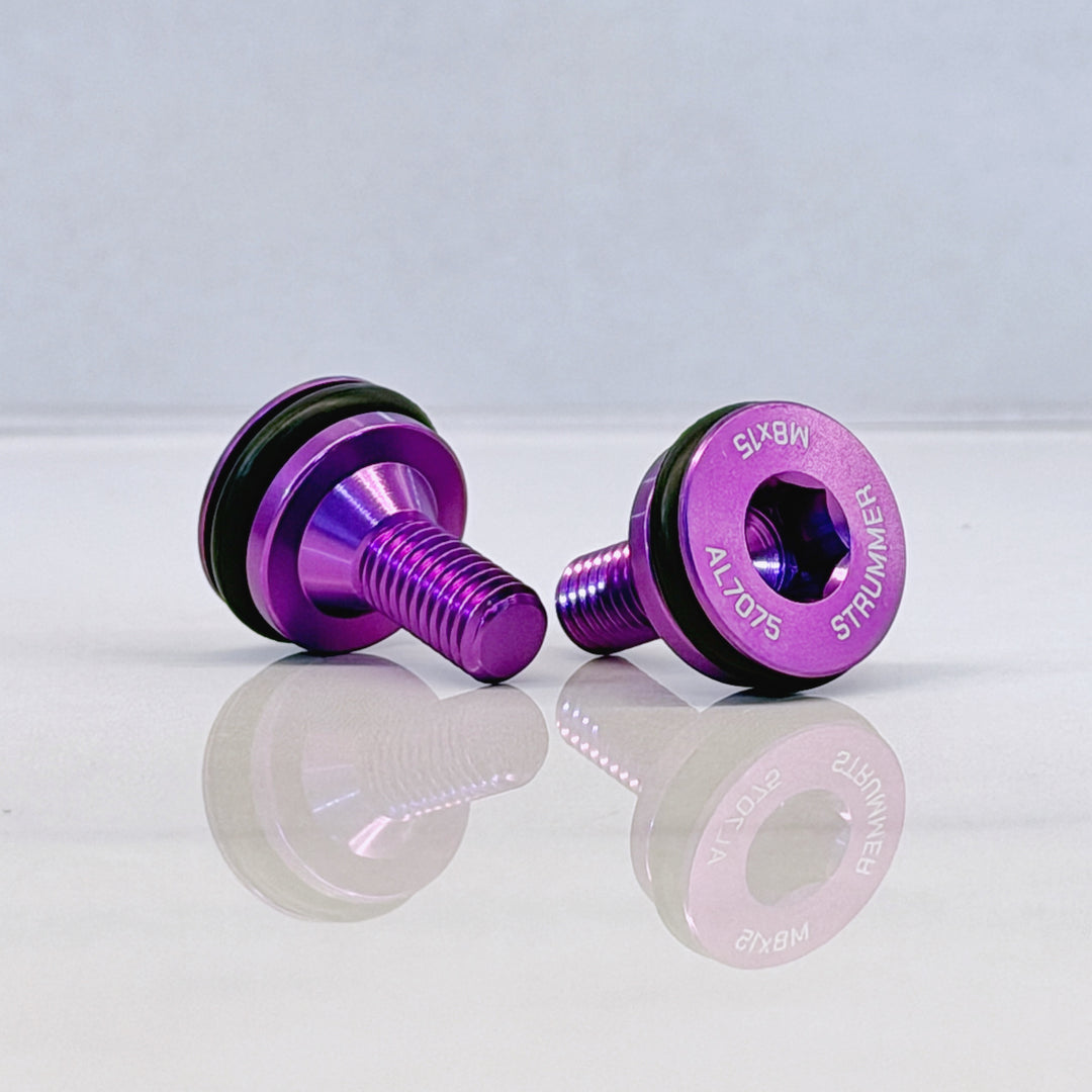 Bolt for Square Taper BB & Crank Strummer M8x15 with AL7075 Material