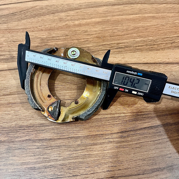 E-Bike-Bremsbelag, 110 mm, hinten, Stahl