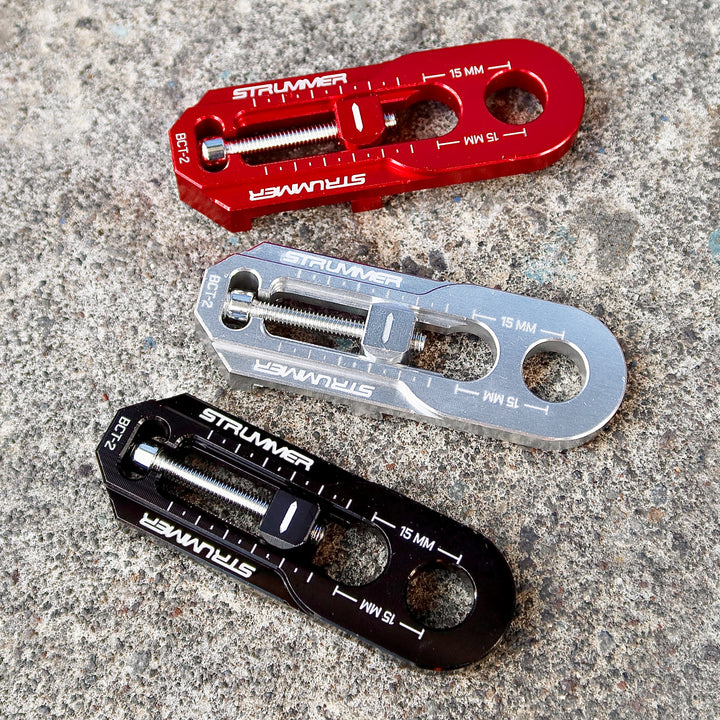 Strummer BCT-2 Aluminium Alloy BMX Chain Tensioner with 2 Holes