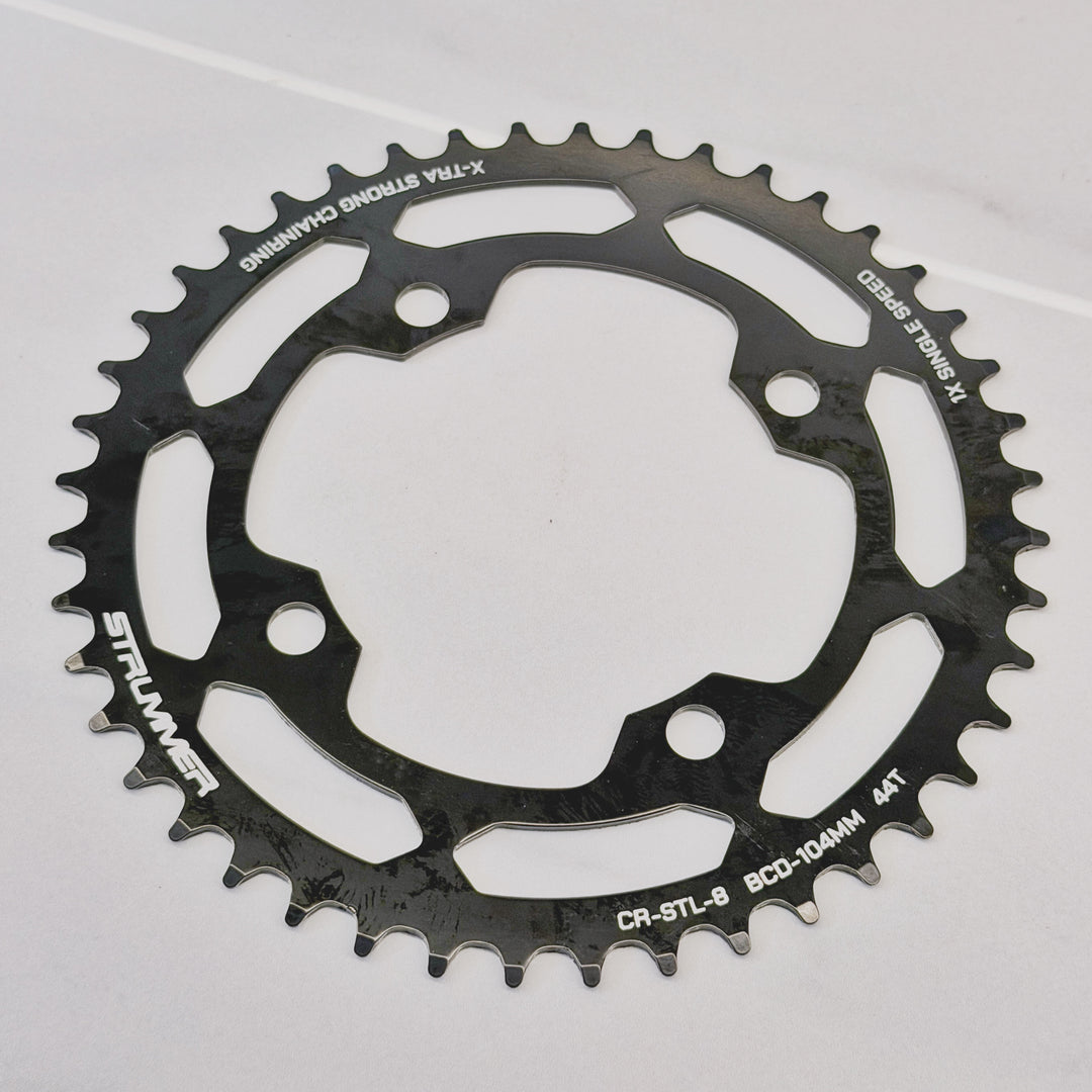 Chainring Strummer CR-STL-8, Steel, BCD-104, 44T
