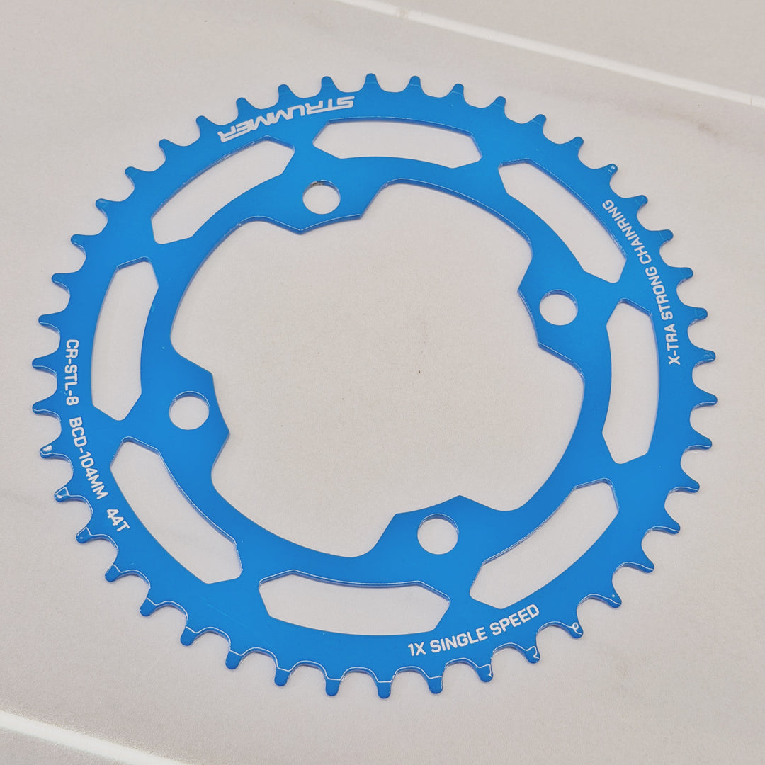 Chainring Strummer CR-STL-8, Steel, BCD-104, 44T