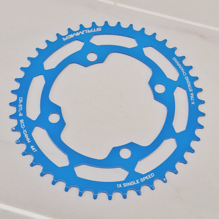 Chainring Strummer CR-STL-8, Steel, BCD-104, 44T