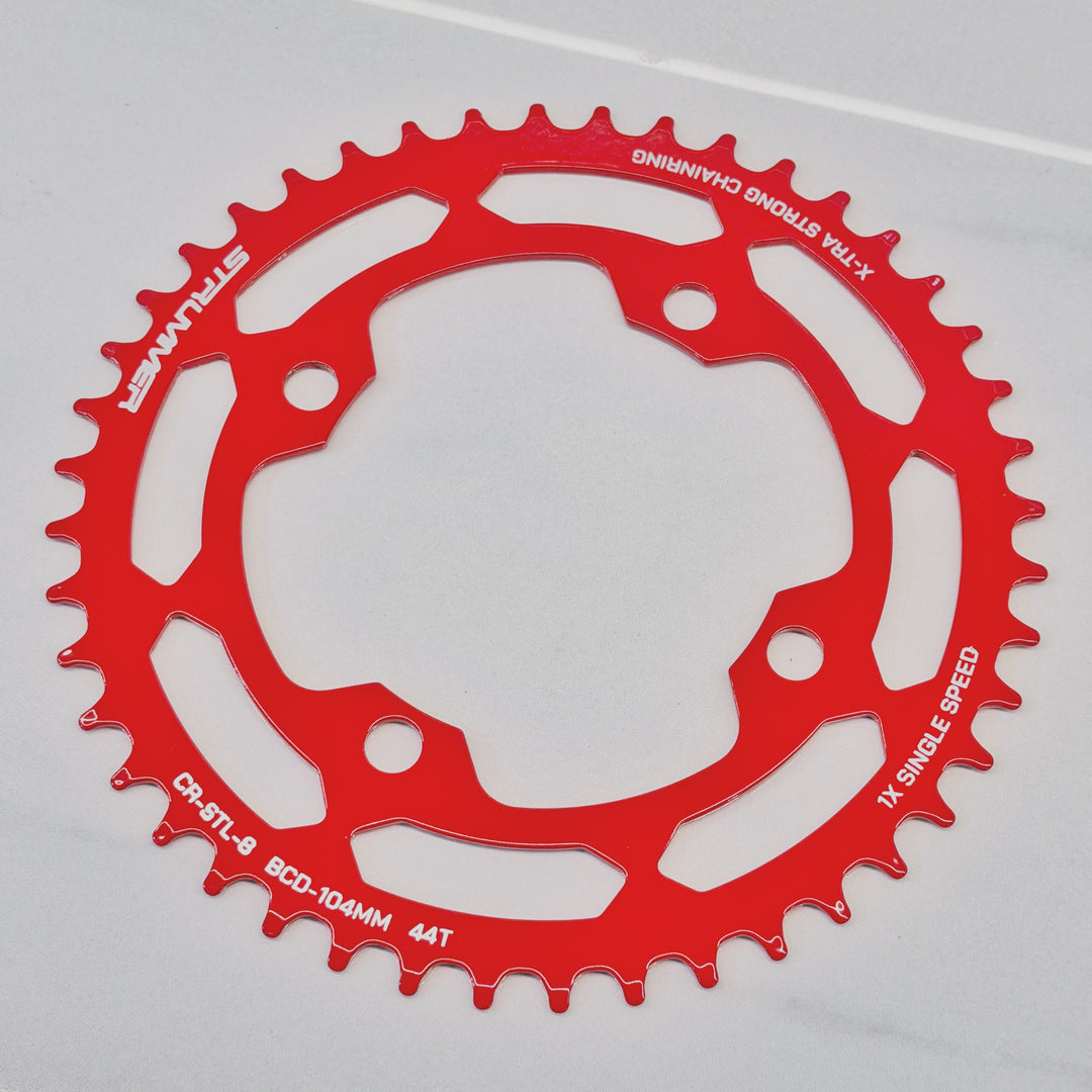 Chainring Strummer CR-STL-8, Steel, BCD-104, 44T