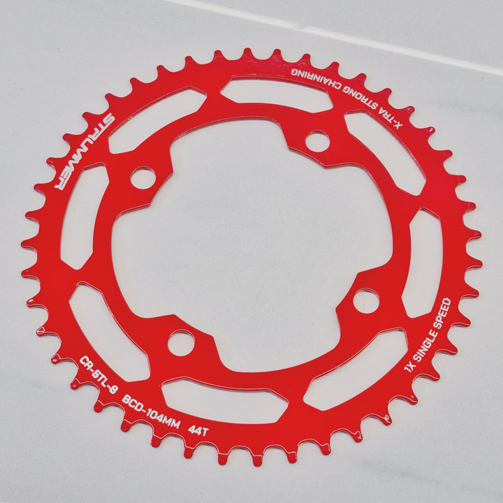 Chainring Strummer CR-STL-8, Steel, BCD-104, 44T