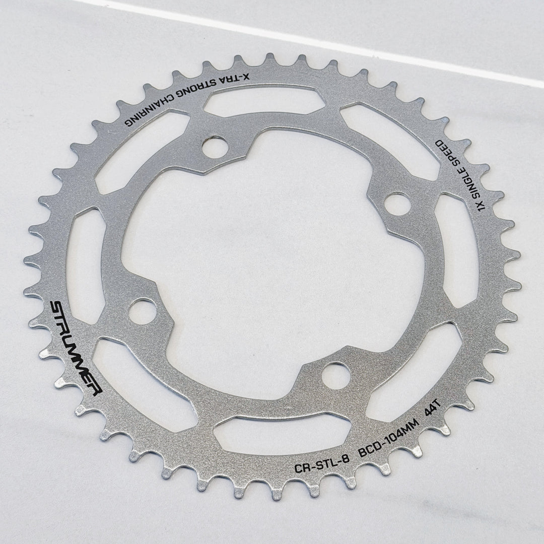 Chainring Strummer CR-STL-8, Steel, BCD-104, 44T