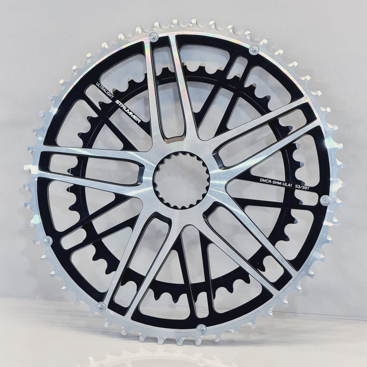 Cincin rantai Strummer DMCR-SHM-ULA1 Ultralight AL-7075 (Direct Mount yang Serasi dengan Shimano)