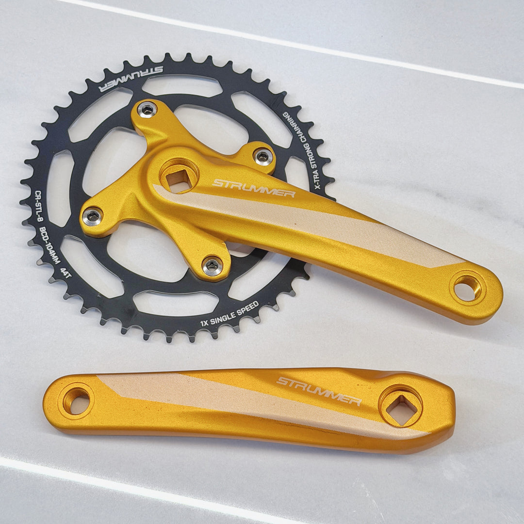 Chainwheel Strummer CW-7A, BCD-104, 170 mm, Chainring Steel 44T