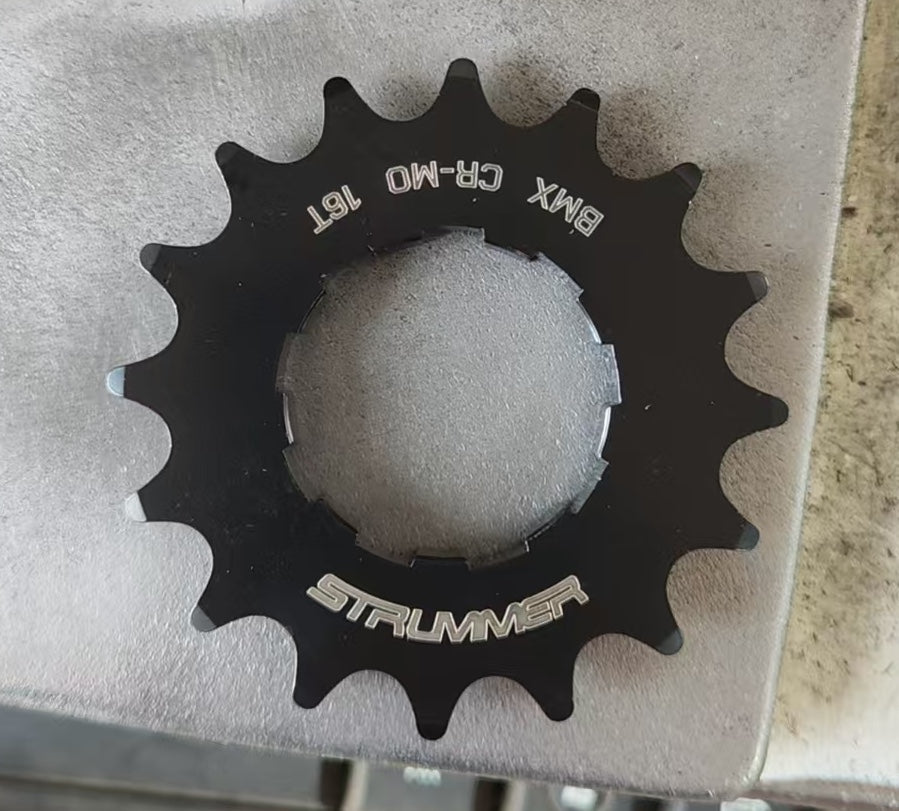 Bmx Strutter Strummer 16T BMX Gear with Cr-Mo Material – Strummer Bikes & Components