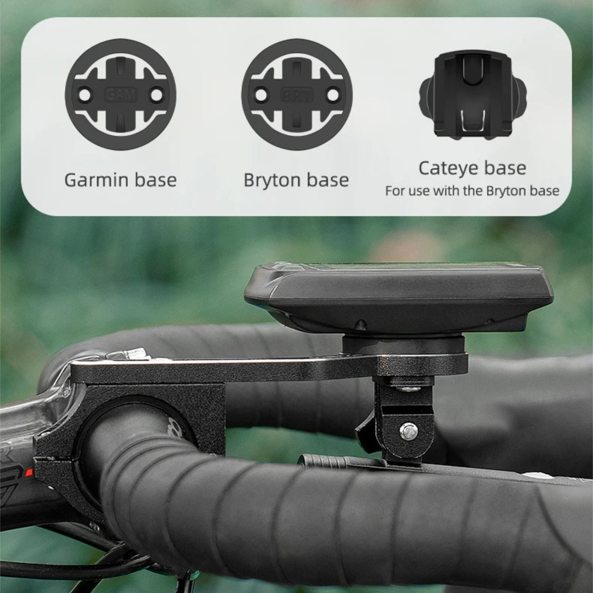 حامل كمبيوتر دراجة قابل للتعديل Strummer CM-3ADJ (يثبت بالمشبك على المقود)