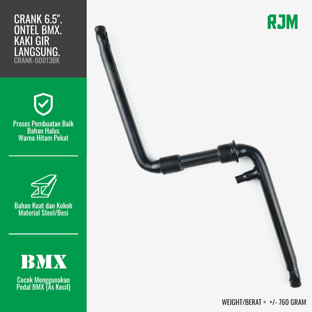 Crank OPC (einteilige Kurbel) Schwarz