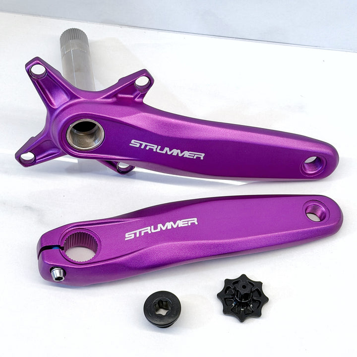 Strummer CW-098 Chainwheel/Crankset, BCD-104, 120lx24 mm Spindle