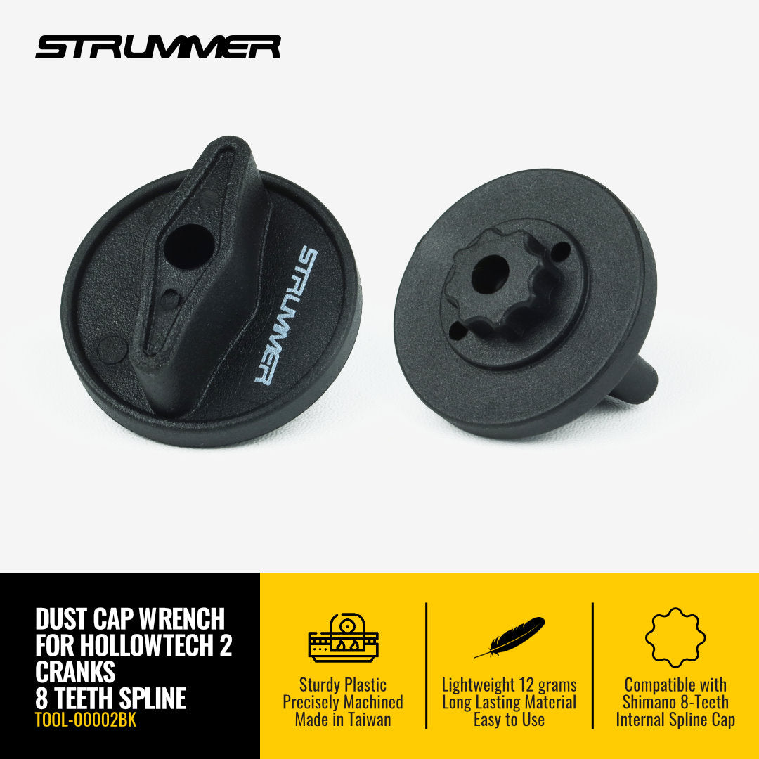 Crank Dust Cap Wrench Strummer Black