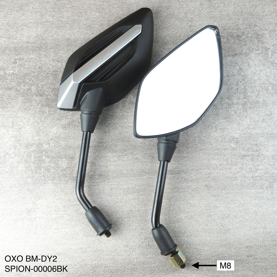 E-Bike Back Mirror / Kaca Spion Sepeda Listrik OXO (M8 Bolt Compatible)