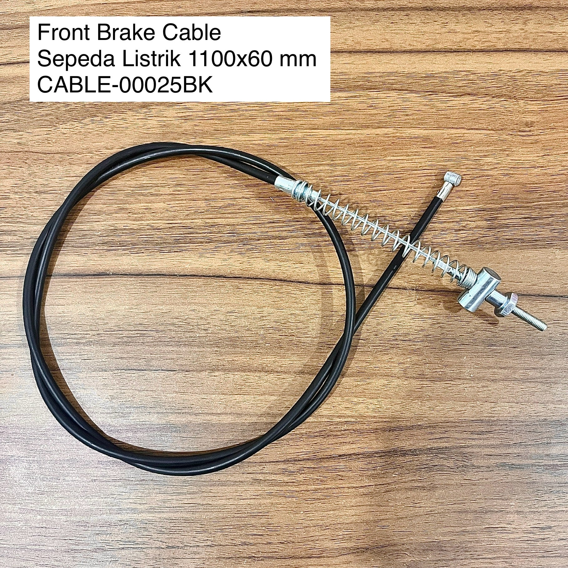 E-Bike (Sepeda Listrik) Front Brake Cable 1100 x 60 1250 L – Strummer ...