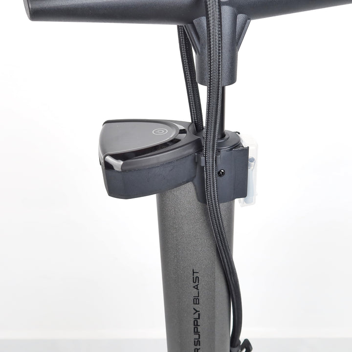 Floor Pump Strummer Air Supply Blast, for Tubeless, Digital Gauge, Alloy