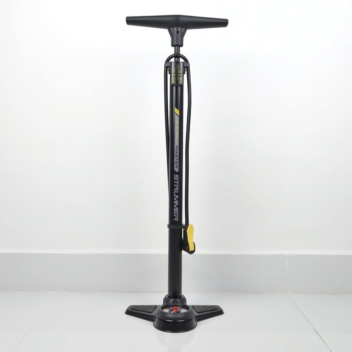 Floor Pump Strummer Air Supply Master, 60 mm Analogue Gauge, Steel