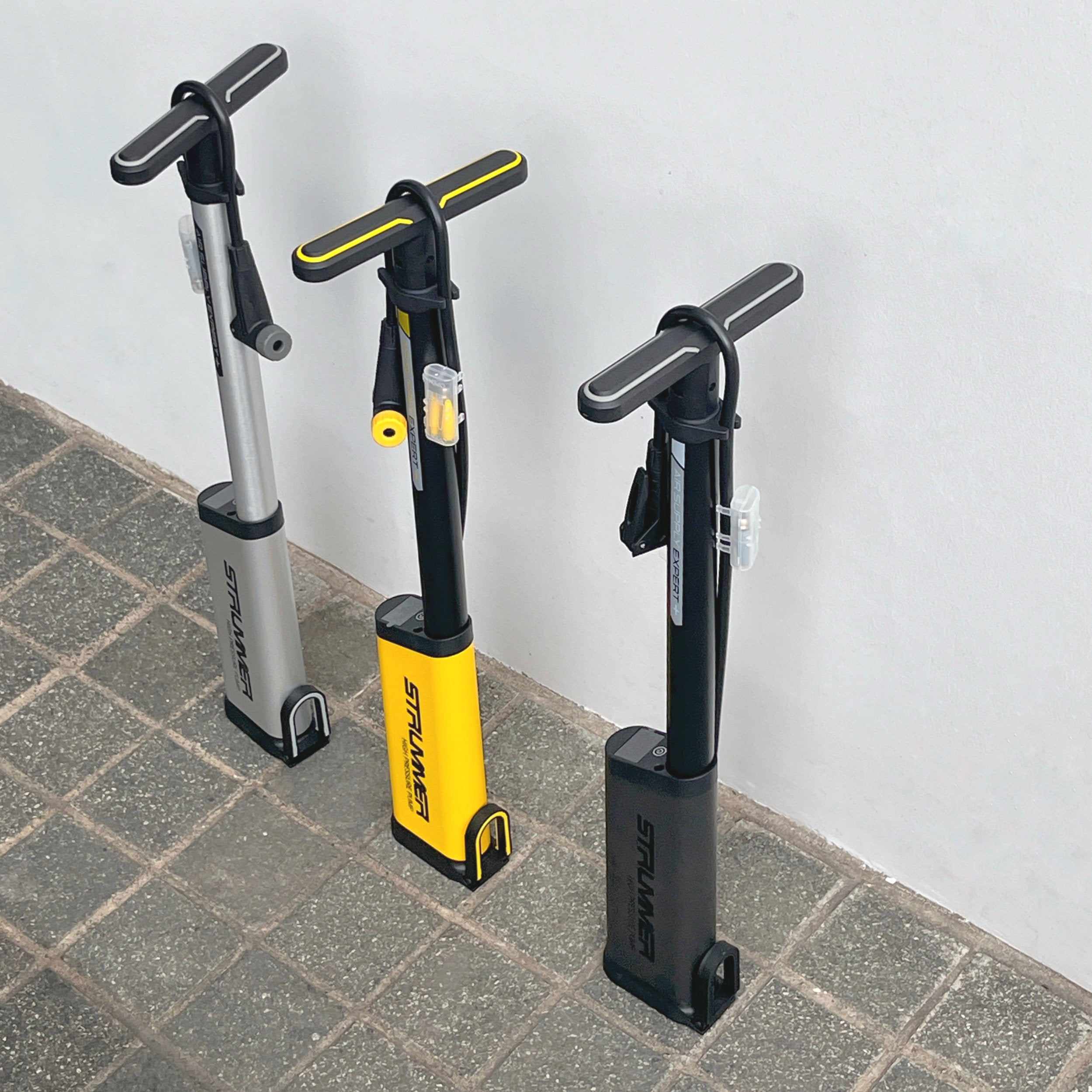 Strummer Expert Digital Floor Pump Expert Plus Strummer Bikes Components