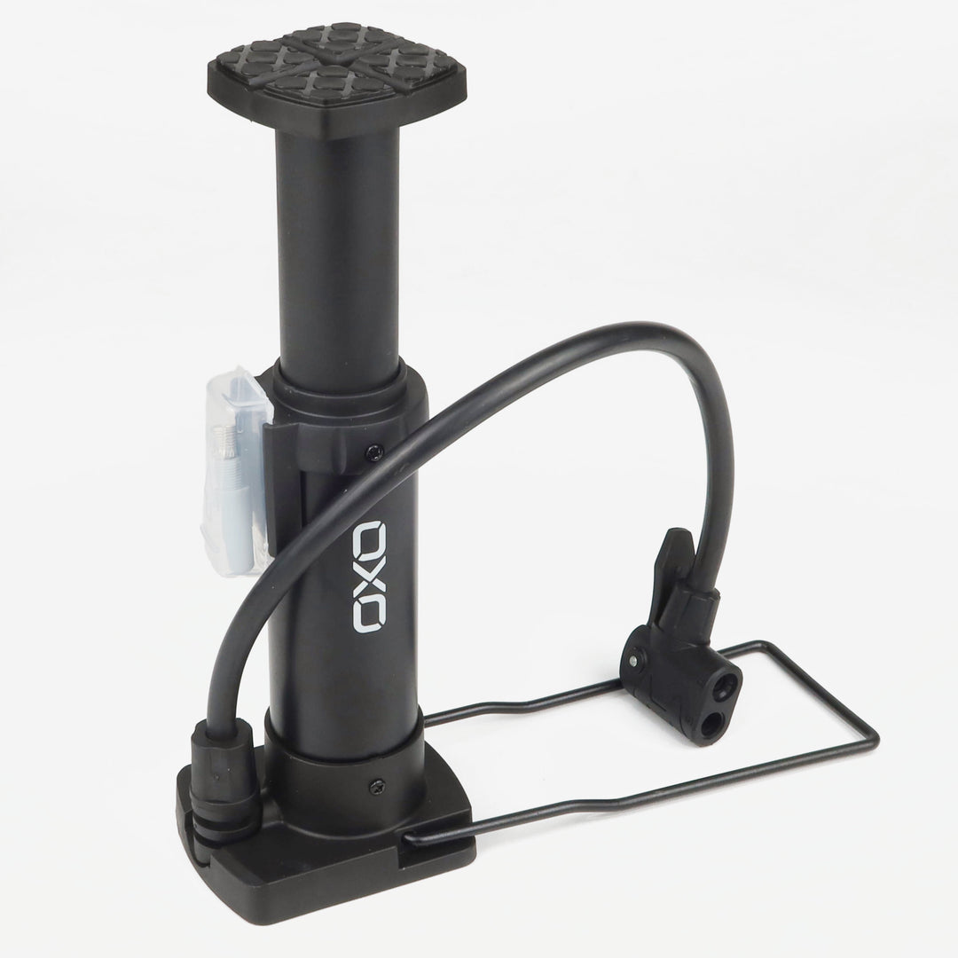 Foot Pump OXO (43.5 x 170mm) without Gauge Steel (Tanpa Meter)