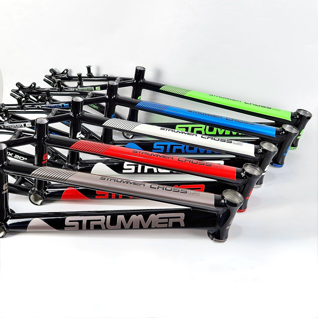 Frameset Strummer Cross 1.5 (BMX, Alloy, Semi-Internal Cable, 20 inch)
