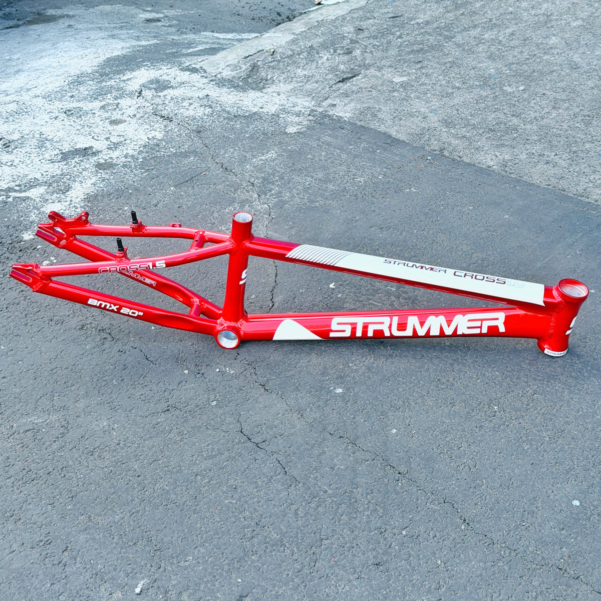 เฟรมเซ็ต Strummer Cross 1.5 (BMX, อัลลอย, สายเคเบิลกึ่งซ่อน, 20 นิ้ว)