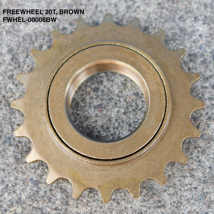 Freewheel Brown 16T / 18T / 20T (Single Speed)