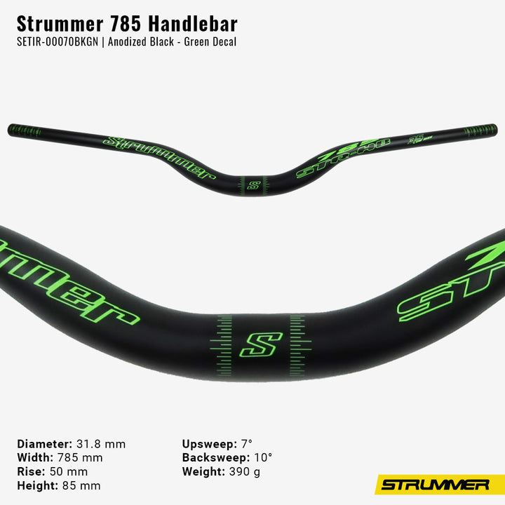 Handlebar Strummer 785 (Alloy, 31.8 x 785 mm)