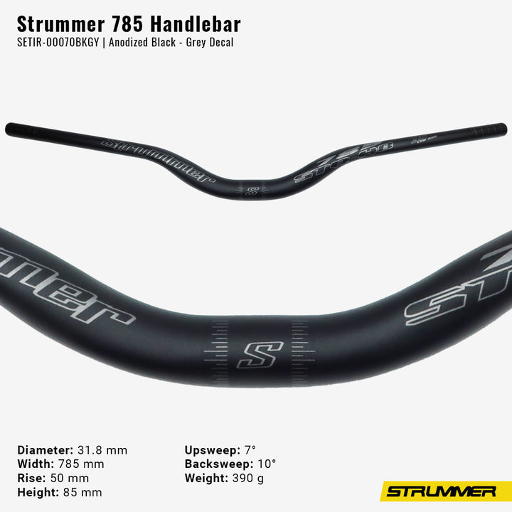 Handlebar Strummer 785 (Alloy, 31.8 x 785 mm)
