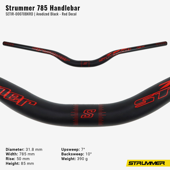 Handlebar Strummer 785 (Alloy, 31.8 x 785 mm)