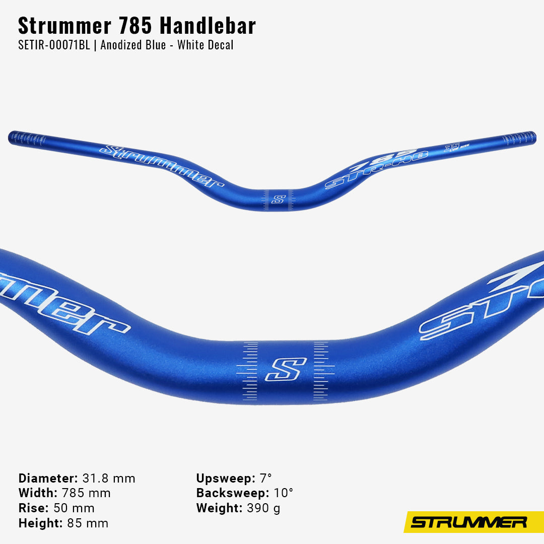 แฮนด์จักรยาน Strummer 785 (อัลลอย, 31.8 x 785 mm)