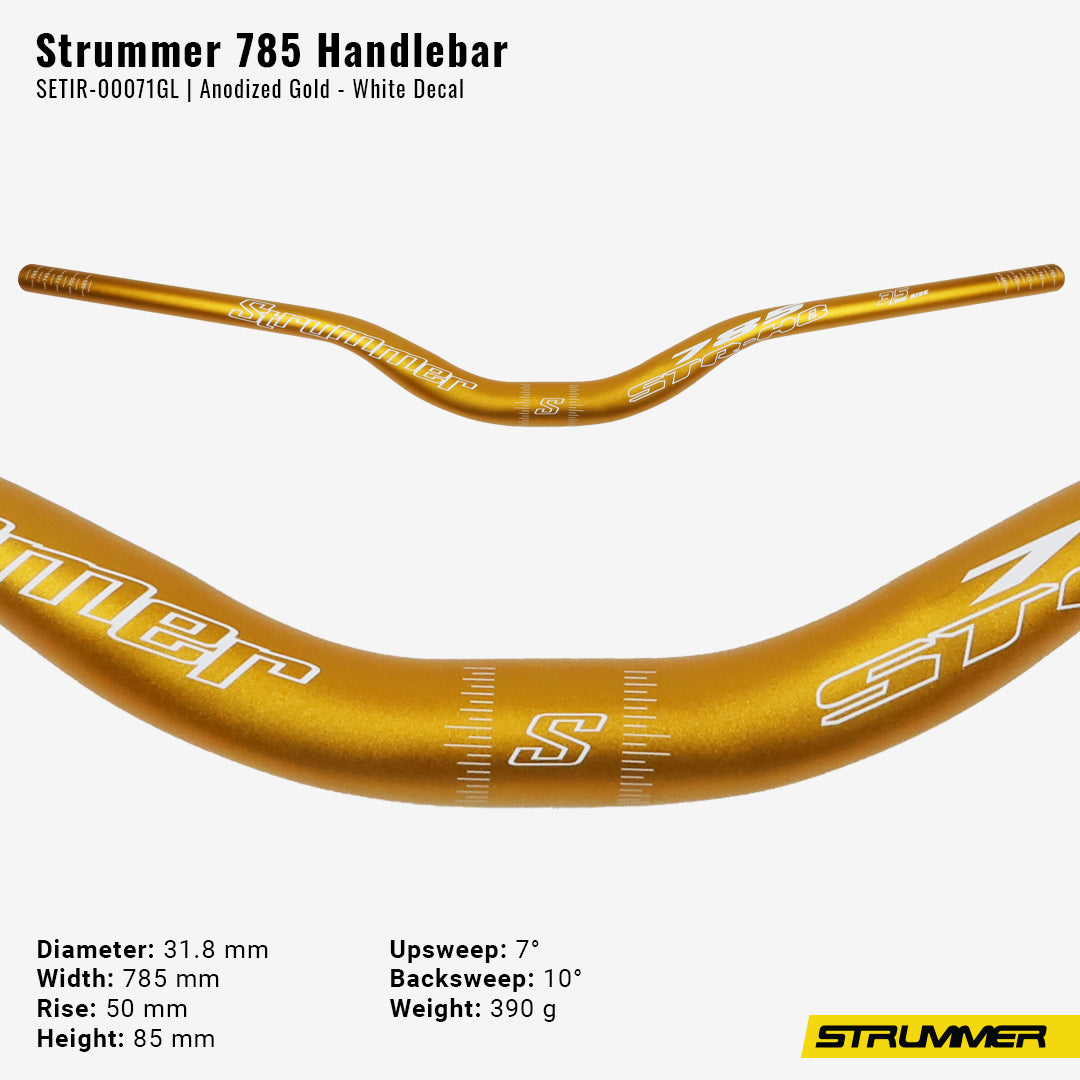 แฮนด์จักรยาน Strummer 785 (อัลลอย, 31.8 x 785 mm)