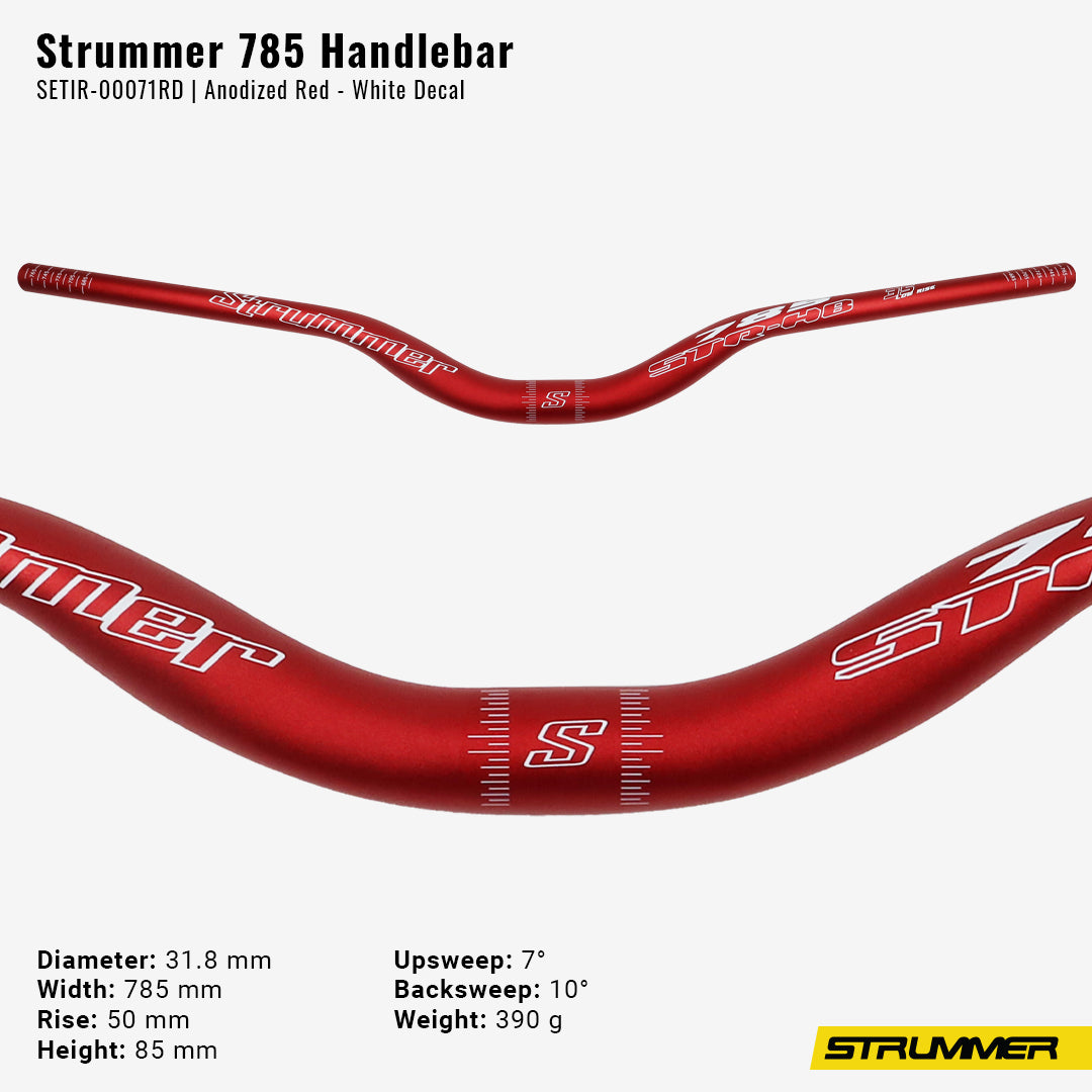 แฮนด์จักรยาน Strummer 785 (อัลลอย, 31.8 x 785 mm)