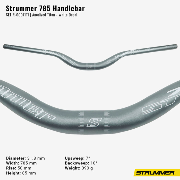 Handlebar Strummer 785 (Alloy, 31.8 x 785 mm)