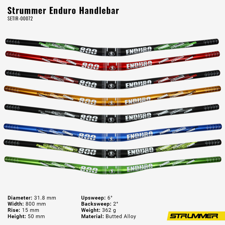 Handlebar Strummer Enduro OS Ø31.8 x 800mm