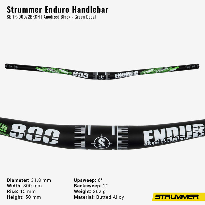 Handlebar Strummer Enduro OS Ø31.8 x 800mm