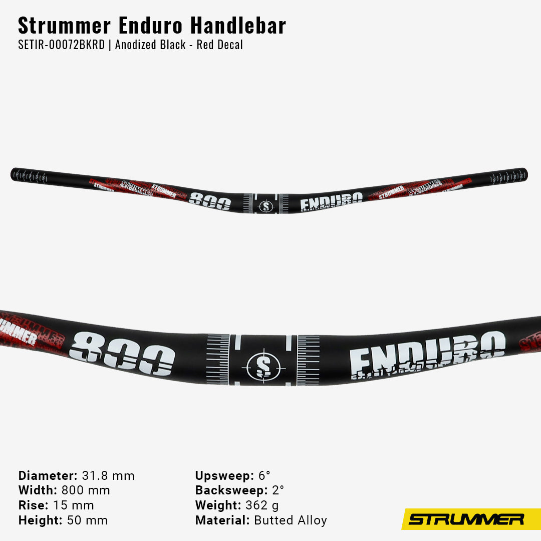 Handlebar Strummer Enduro OS Ø31.8 x 800mm