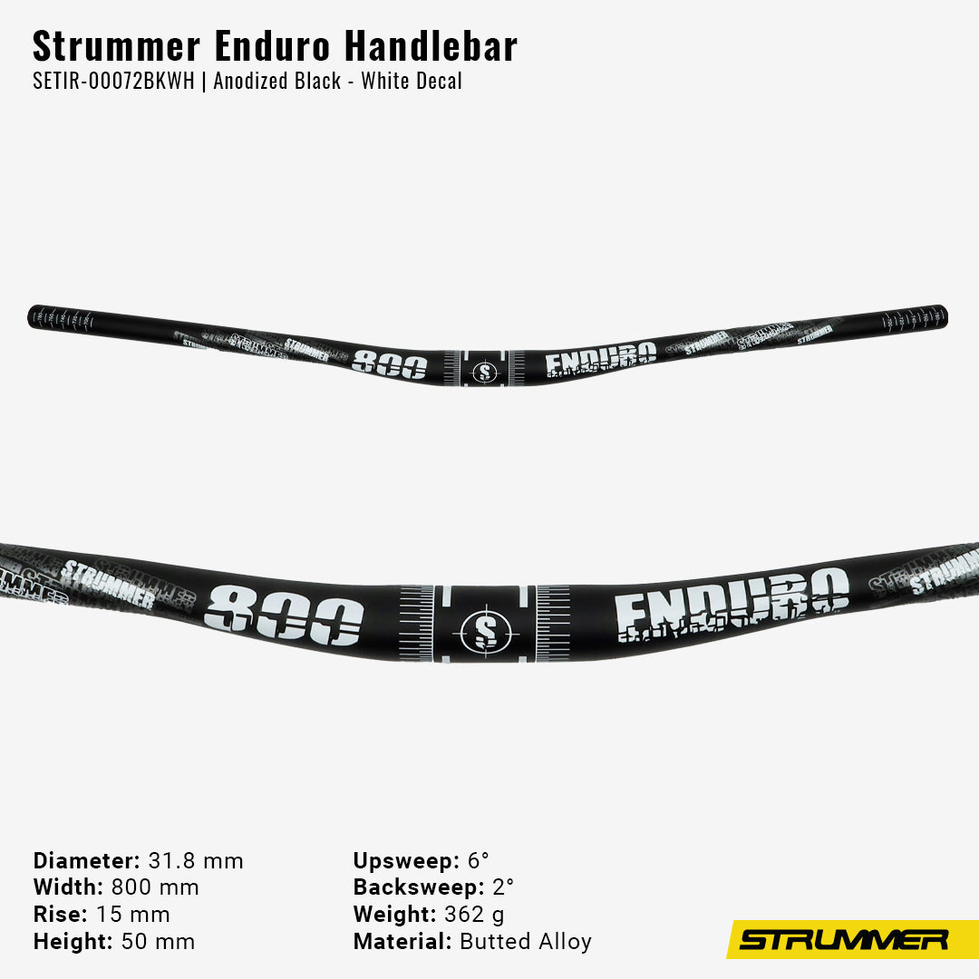 Handlebar Strummer Enduro OS Ø31.8 x 800mm