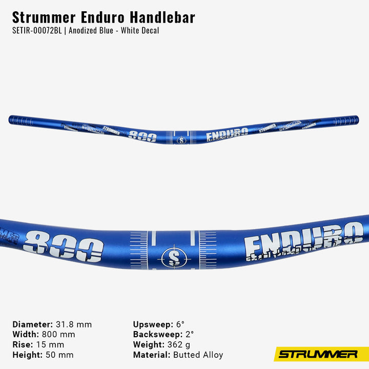 Handlebar Strummer Enduro OS Ø31.8 x 800mm