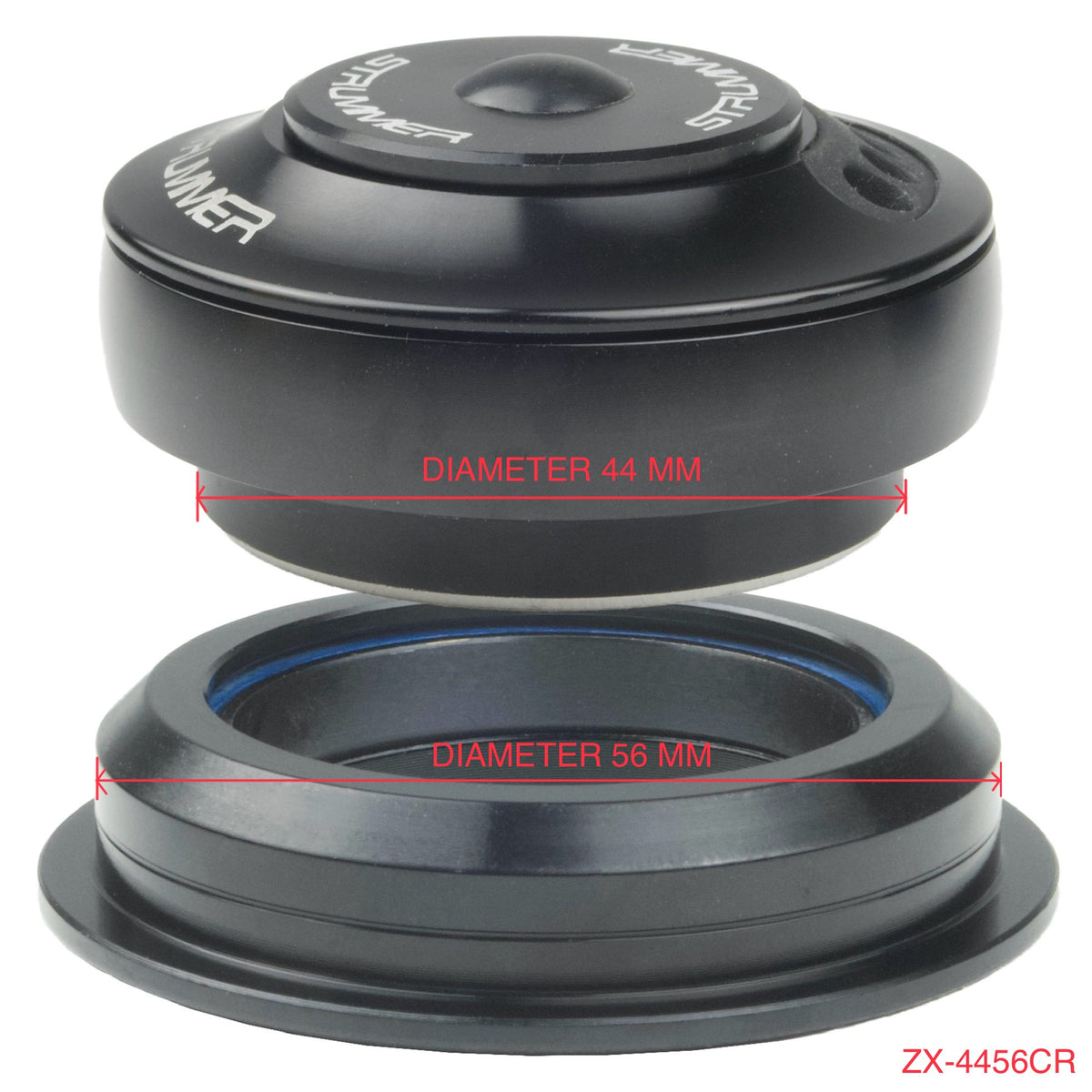 ชุดคอแฮนด์ Strummer ZX-4456CR Special Clean Look (รุ่นพิเศษ, ลูกปืน, EC44/28.6 | ZS56/40)