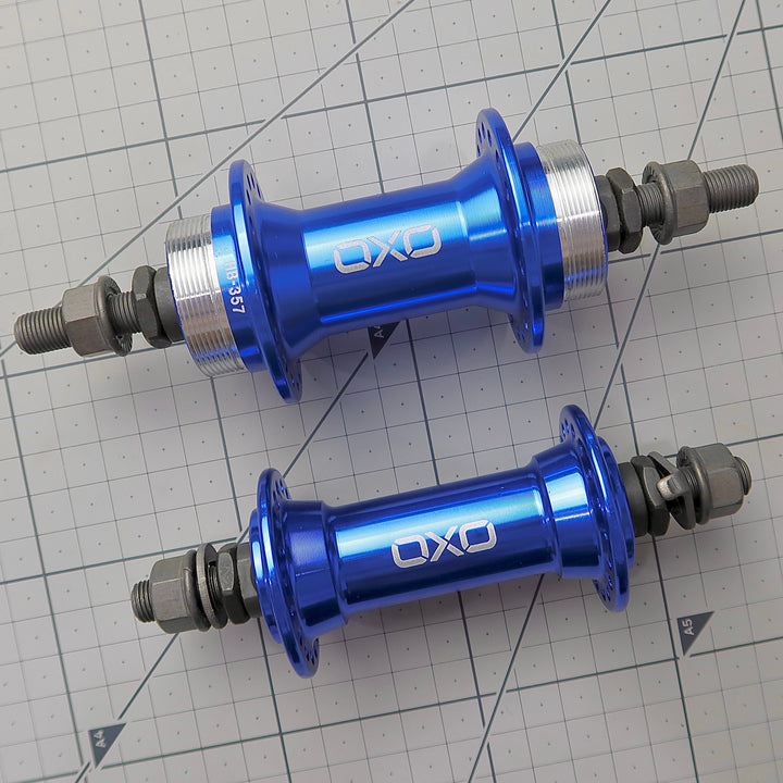 OXO HB-357 BMX Hub (Sealed Bearing, Steel Axle, Alloy Body, Front & Rear)
