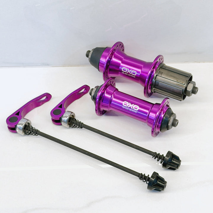 Hub OXO HB-830 Front & Rear 32H Bearing w:o Disc Purple HUB-00181PU