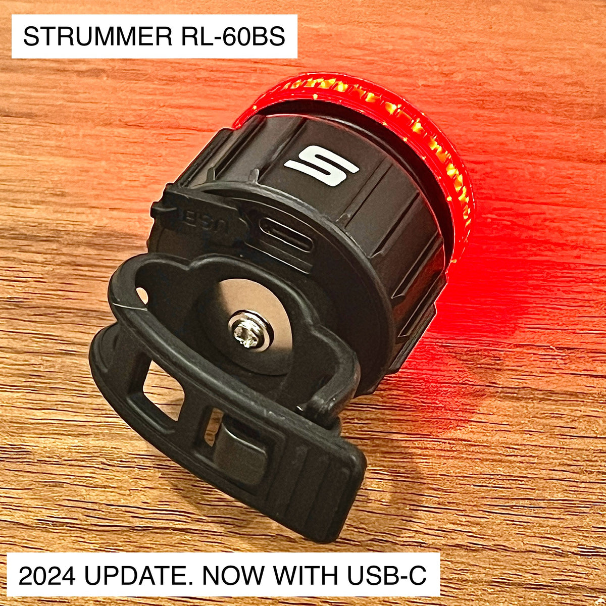 مصباح خلفي ذكي Strummer RL-60BS (مع مستشعر فرامل وتشغيل تلقائي)