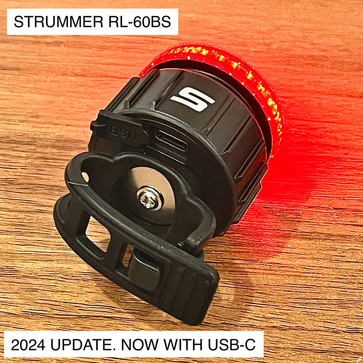 Strummer RL-60BS Smart Rear Light (with Brake Sensor & Auto Wake Up)