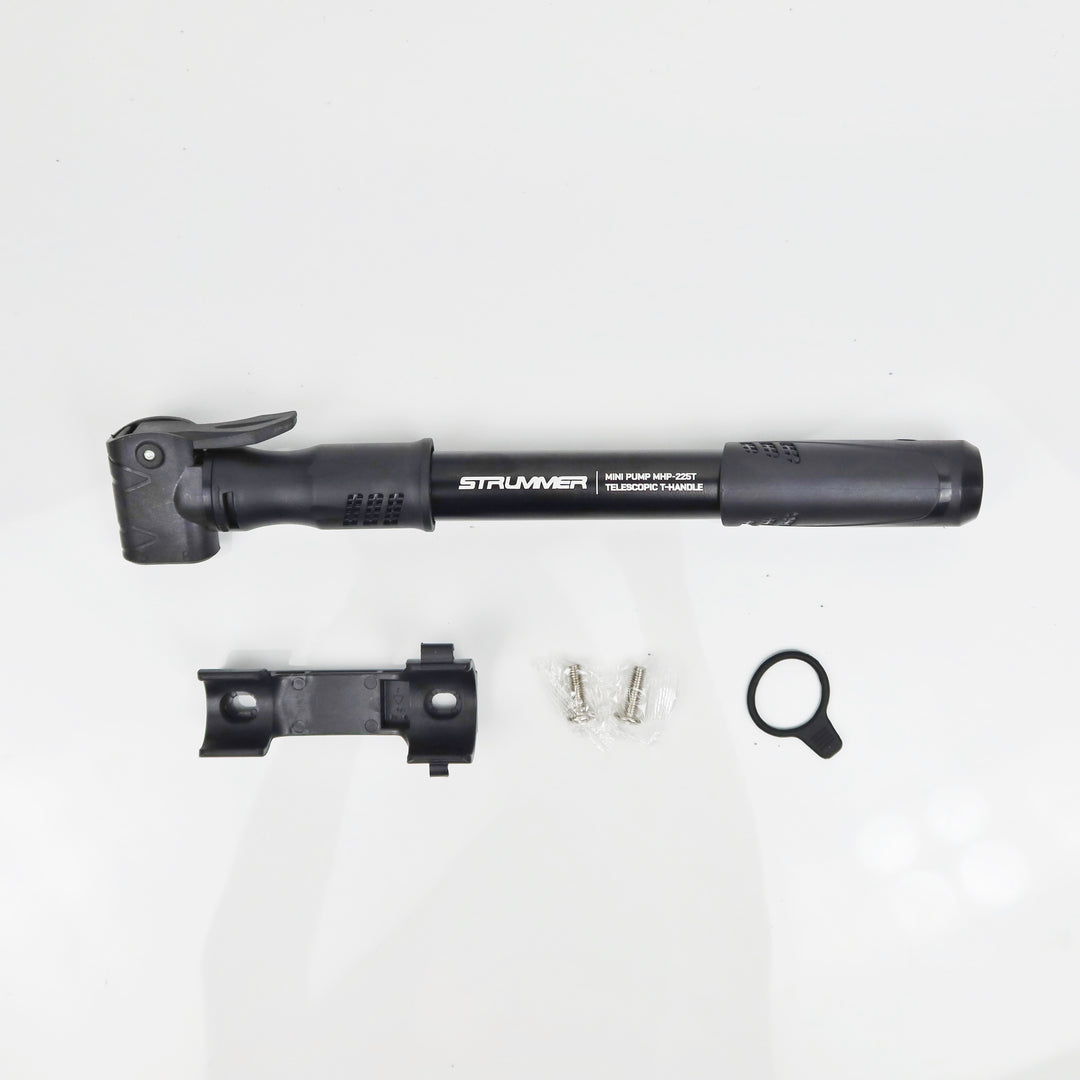 Mini Hand Pump Strummer MHP-225T, Alloy, Telescopic T-Handle, without Gauge