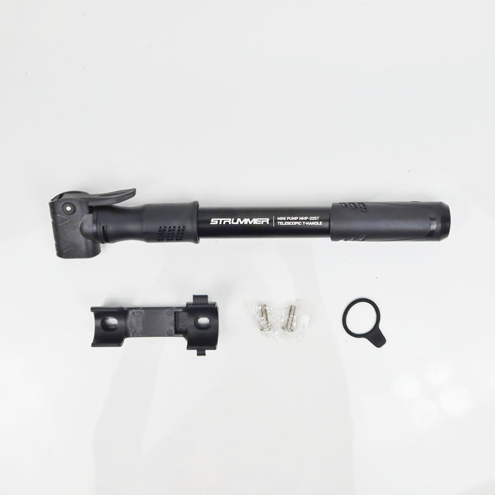 Mini Hand Pump Strummer MHP-225T, Alloy, Telescopic T-Handle, without Gauge