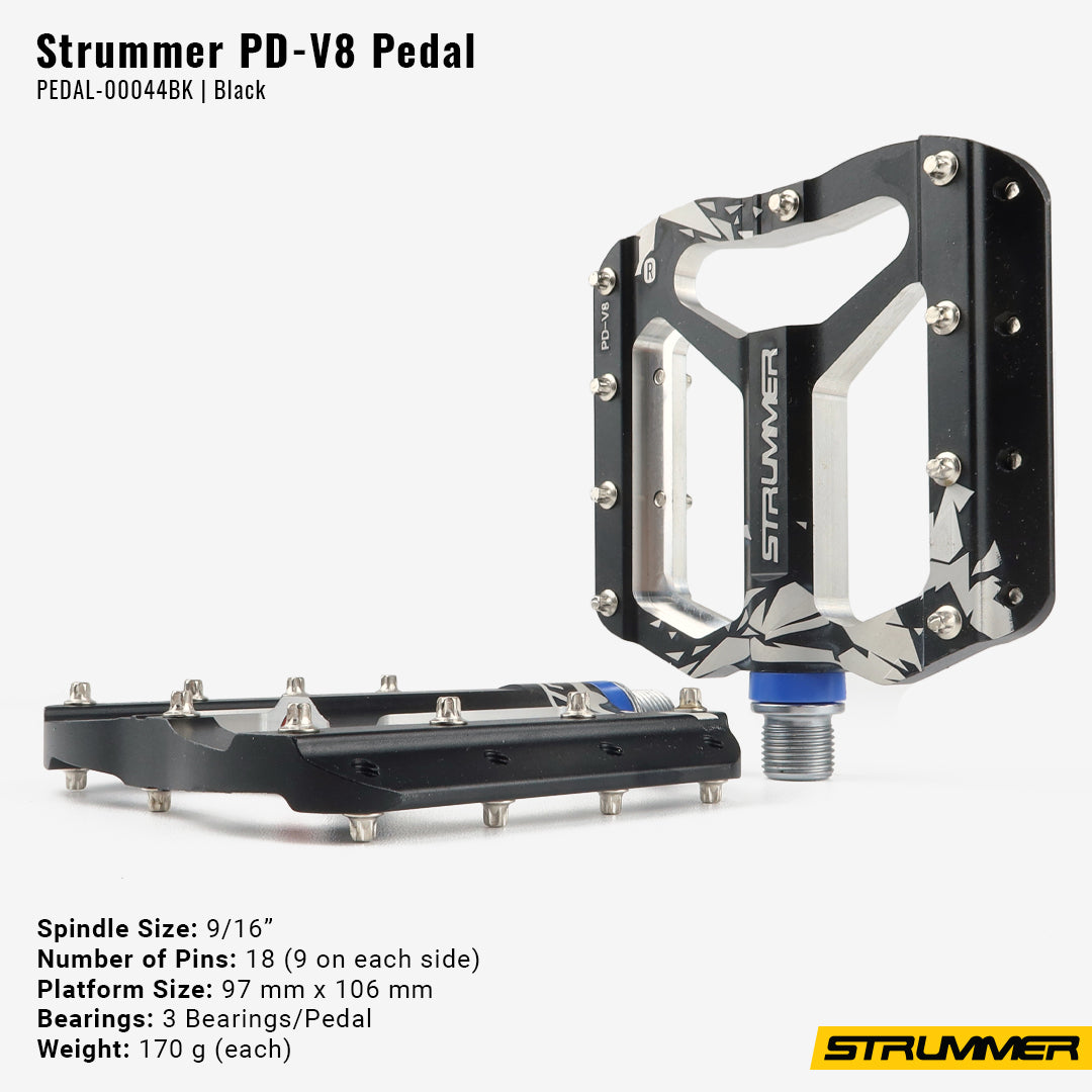 Strummer Pedalı PD-V8 (9/16", Alaşım)