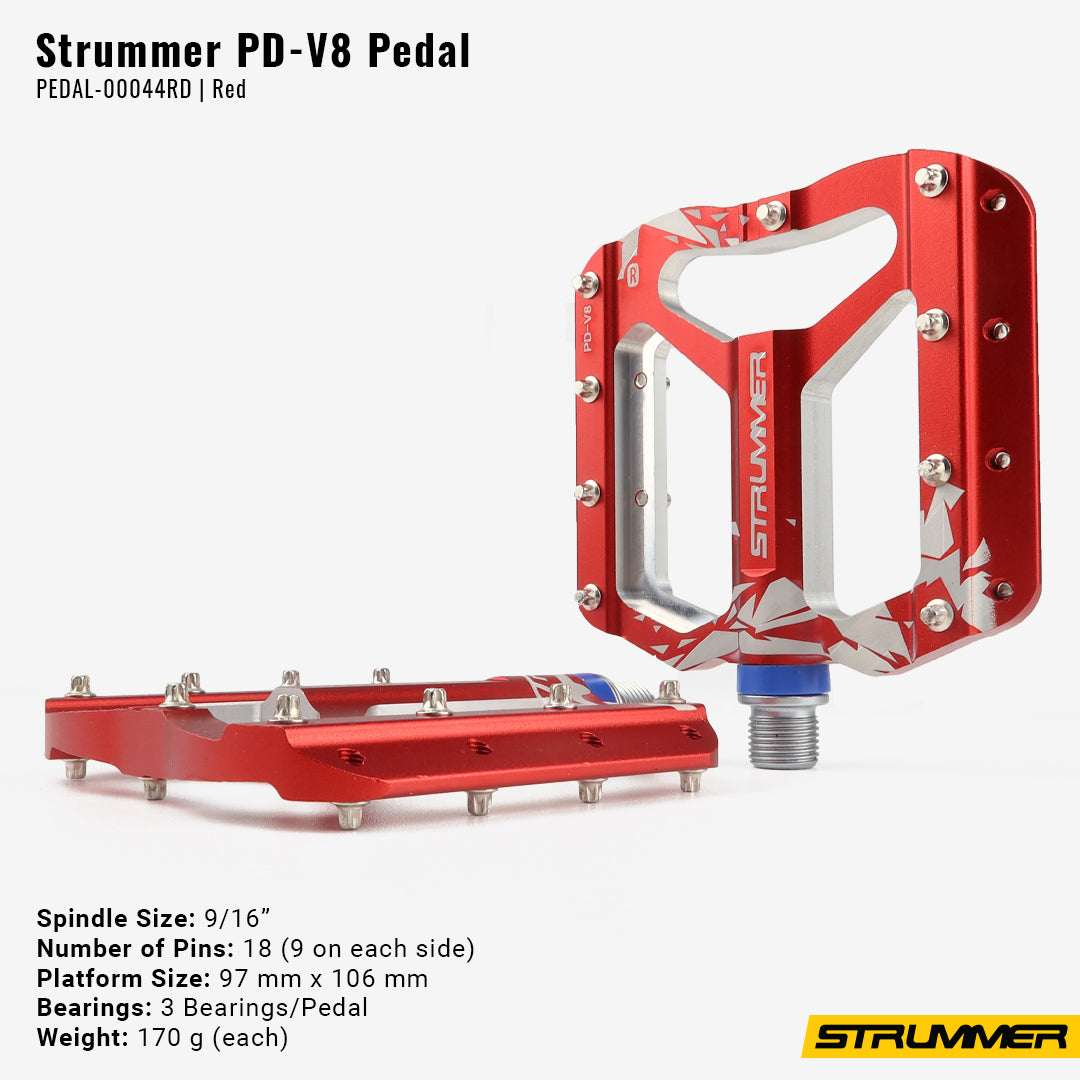 Strummer Pedalı PD-V8 (9/16", Alaşım)